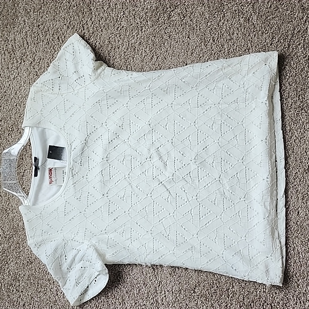 Premise White Top, NWT, Small